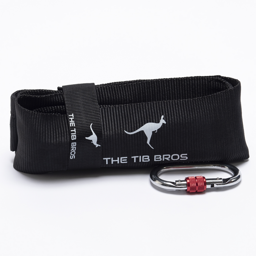 Tib Bar/ Sled Strap/ Reverse Squat Strap Bundle - The Tib Bros 'Performance' Package