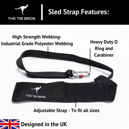 Premium Sled Strap for Backwards Sled Workouts