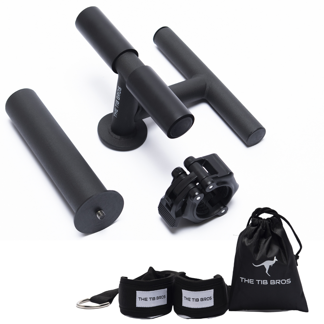 Tib Bar & Reverse Squat Strap Bundle